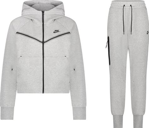 nike tech fleece grijs dames|nike tech fleece.